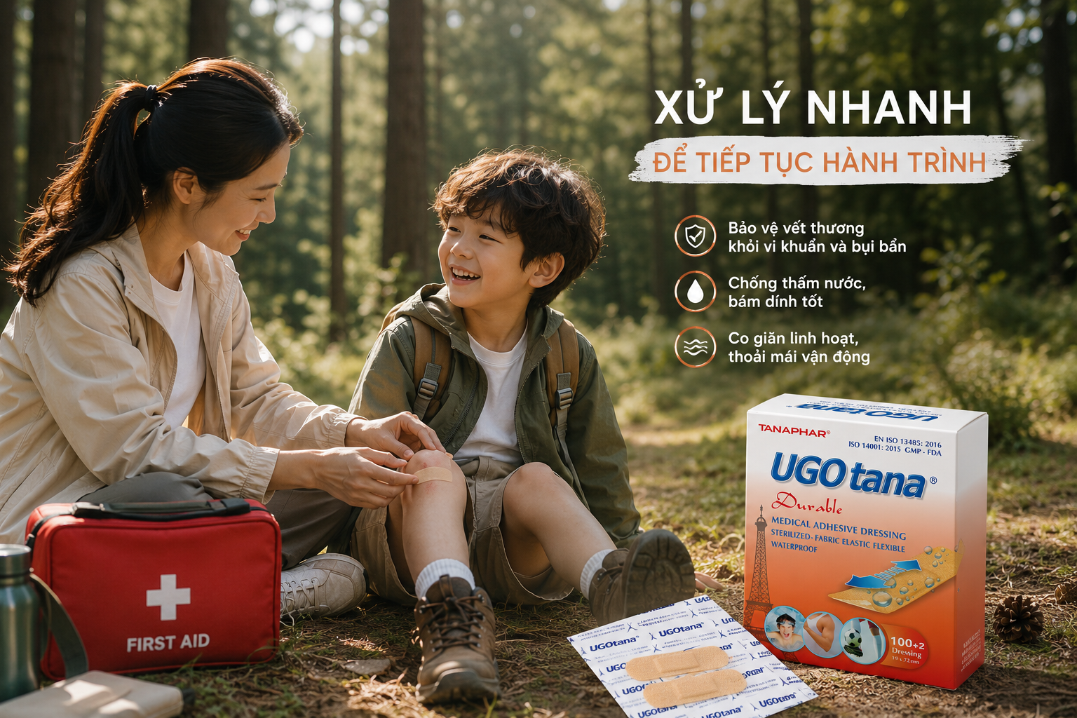 MÙA HÈ TRỌN NIỀM VUI - ĐỪNG QUÊN CHUẨN BỊ BỘ SƠ CỨU ĐỂ BẢO VỆ SỨC KHOẺ GIA ĐÌNH 3